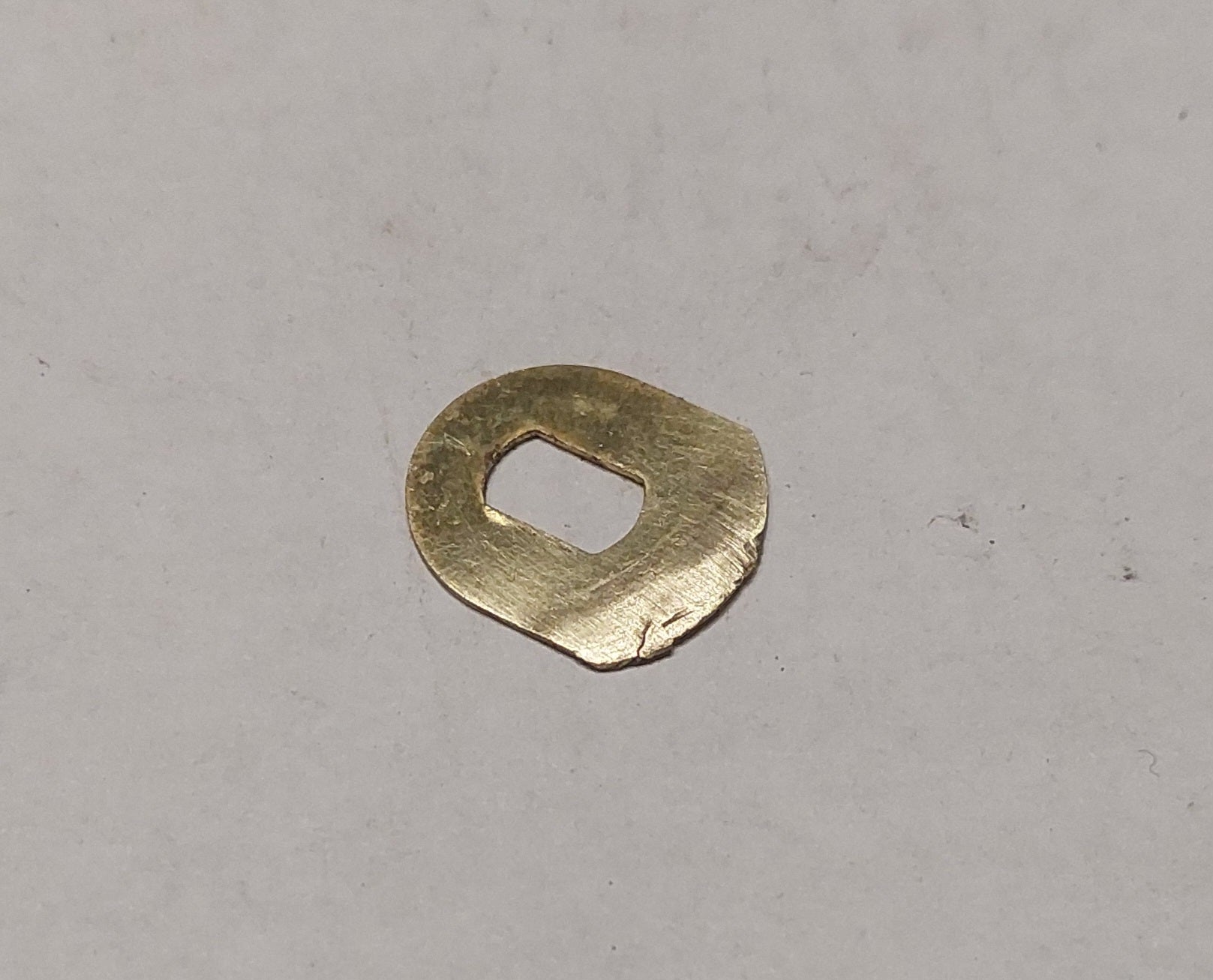 (389)  Solex C40 ADDHE Borgplaat gasklepasmoer